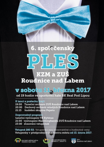 6. společenský ples KZM a ZUŠ Roudnice nad Labem