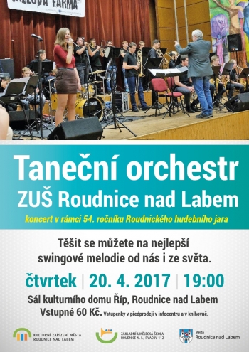 Roudnické hudební jaro – koncert tanečního orchestru