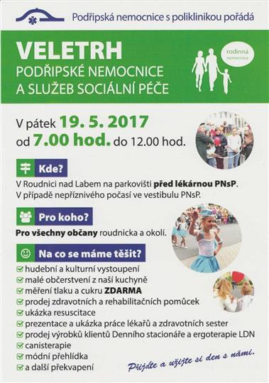 Veletrh Podřipské nemocnice a služeb sociální péče