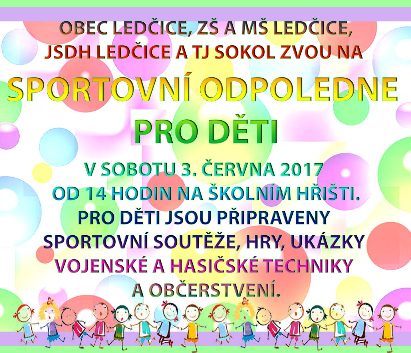 Sportovní odpoledne pro děti