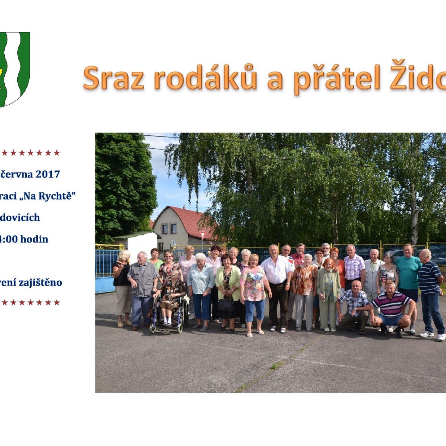 Sraz rodáků a přátel Židovic