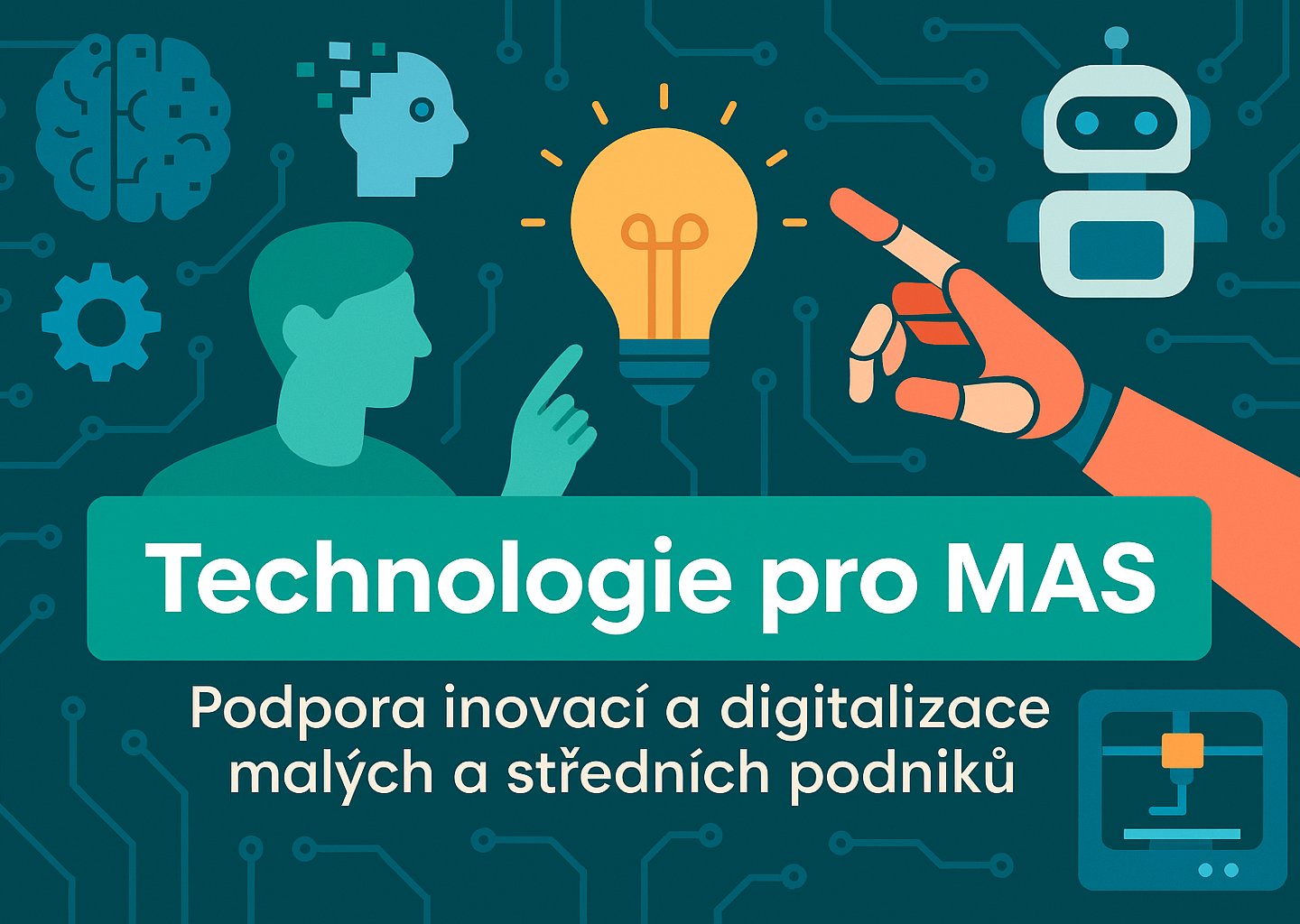 MAS Podřipsko rozdělila mezi podnikatele 3,4 milionu z OP TAK  – další podpora inovací na obzoru