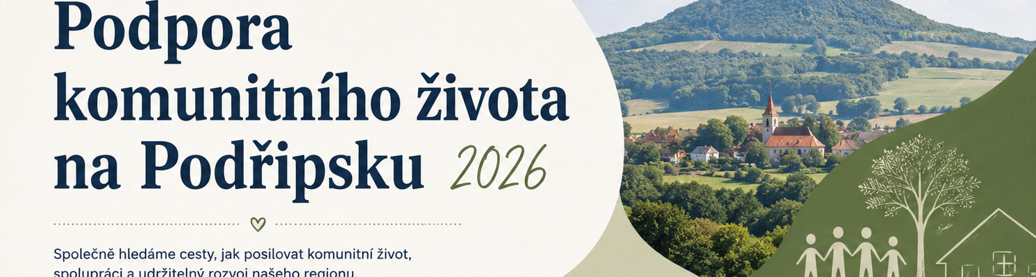 Pozvánka na seminář: Podpora komunitního života na Podřipsku 2026