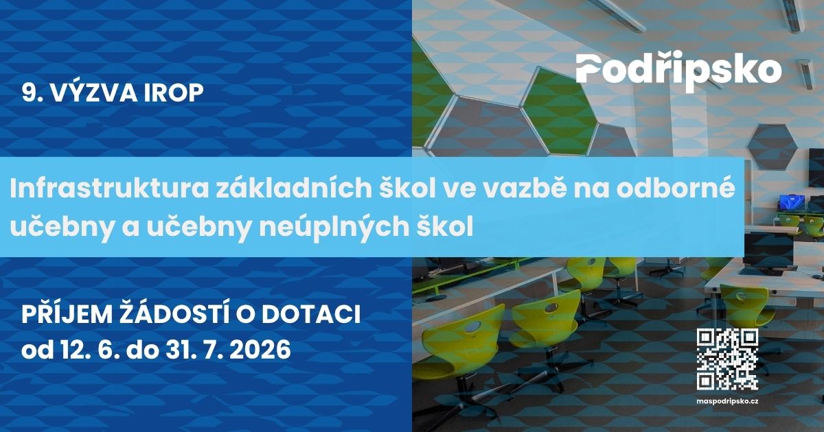 Výzva č. 9 IROP 2021+