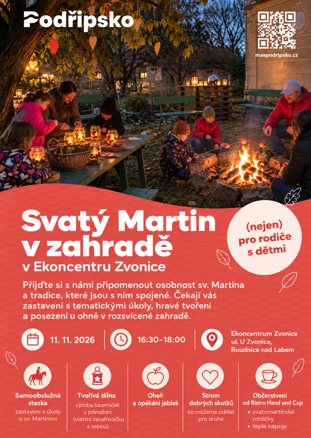 Svatý Martin v zahradě
